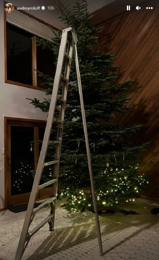 Audrey Roloff's Christmas Tree [Audrey Roloff | Instagram Stories]