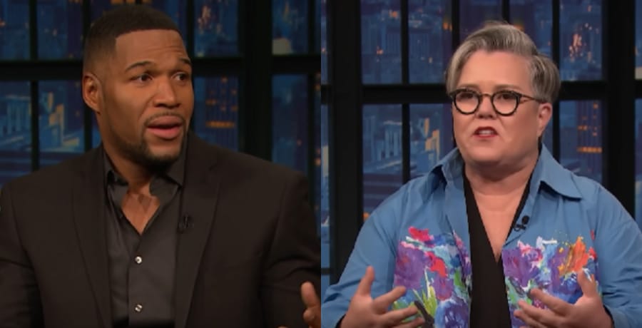 Michael Strahan & Rosie O'Donnell [Late Night With Seth Meyers | YouTube]