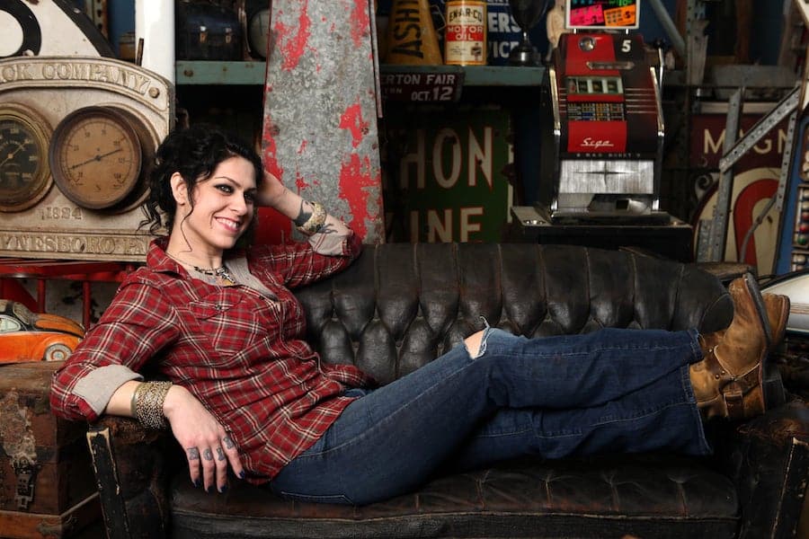 Danielle Colby Cushman on American Pickers used with permission from History/AE Press sitePhoto by: -- Copyright: 2020