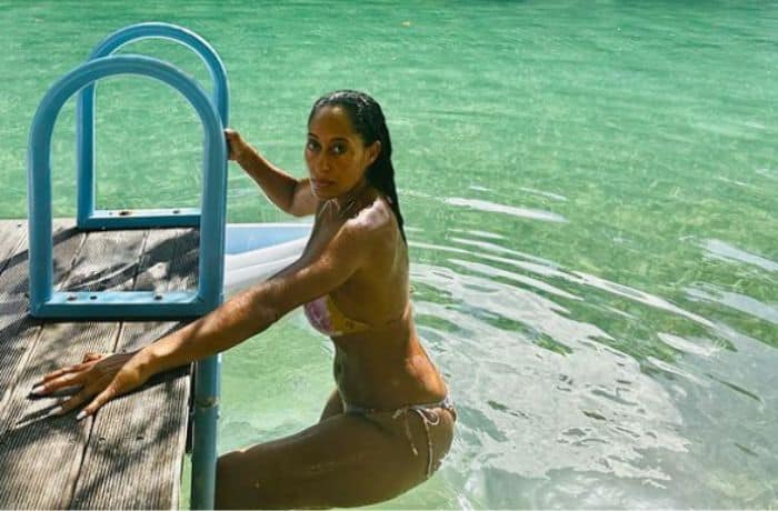 Tracee Ellis Ross in Jamaica on vacation - Instagram Tracee Ellis Ross