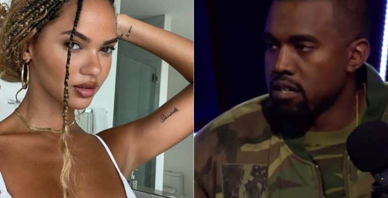 Kanye West’s Young Flame Gives Eyeful Of Booty In Black Bikini