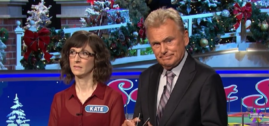 Kate With Pat Sajak [Wheel Of Fortune | YouTube]