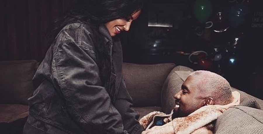 Kim Kardashian & Kanye West [Instagram]