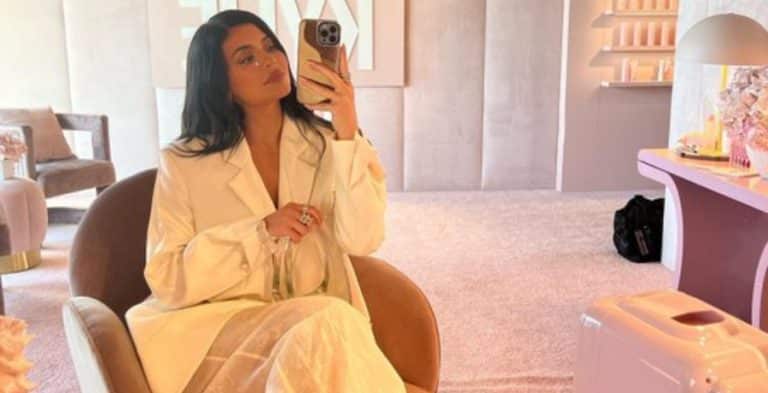 Kylie Jenner Crowns Christmas Queen In Matching PJs