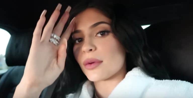 Kylie Jenner Flexes Buns In Tiny Micro Mini & Pink Stiletto Boots