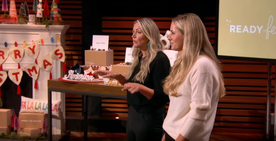 ReadyFestive owners talking on Shark Tank - Episode screencap