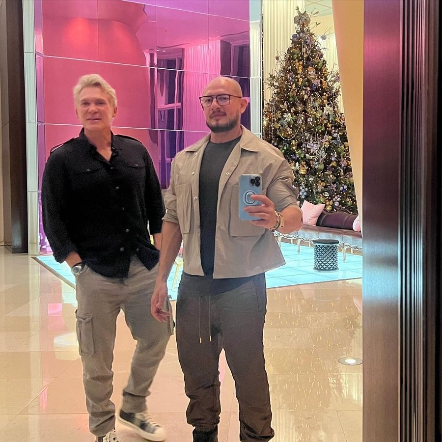 Sam Champion & Rubem [Sam Champion | Instagram]