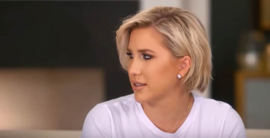 Savannah Chrisley Wears White T-Shirt & Ripped Jeans In Confessional [USA Network | YouTube]