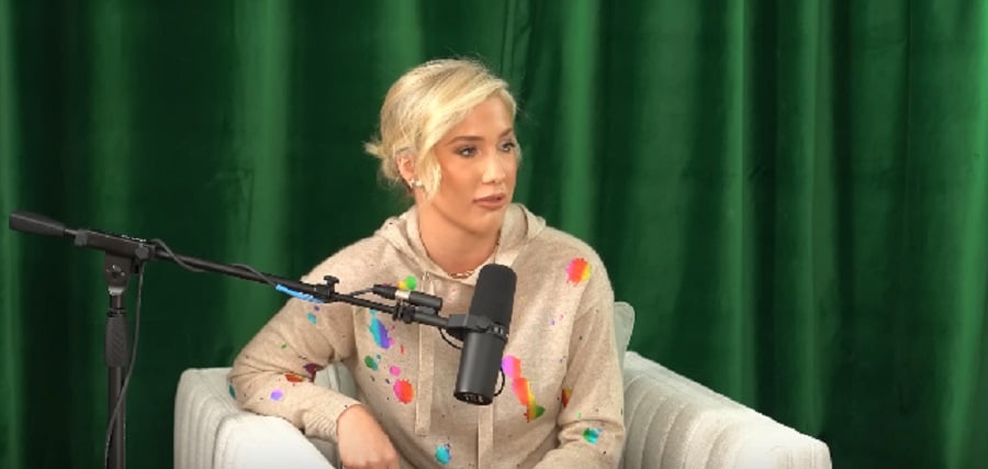 Savannah Chrisley Wears Colorful Sweatshirt [Unlocked | YouTube]