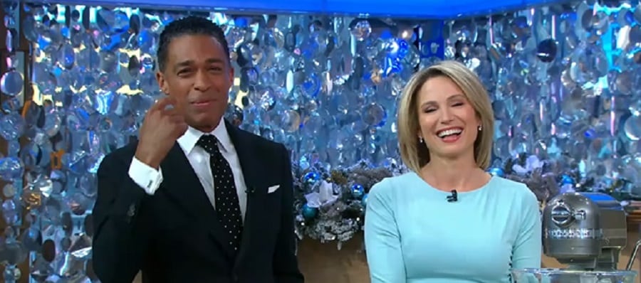 TJ Holmes & Amy Robach During Cookie Segment [GMA | YouTube]