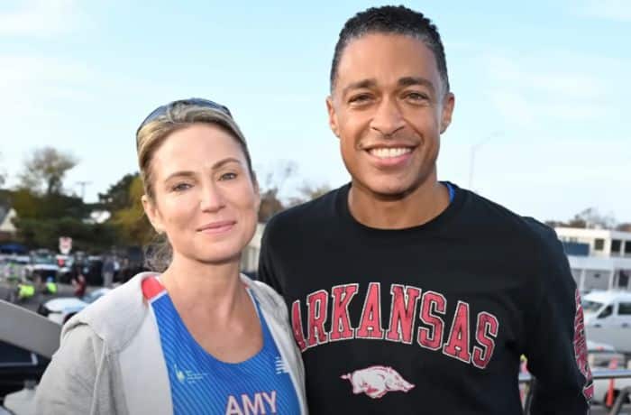 'GMA' hosts TJ Holmes and Amy Robach photo - YouTube, Entertainment Tonight