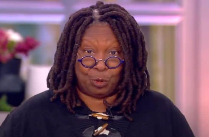 Whoopi Goldberg introducing a new topic on 'The View' - YouTube