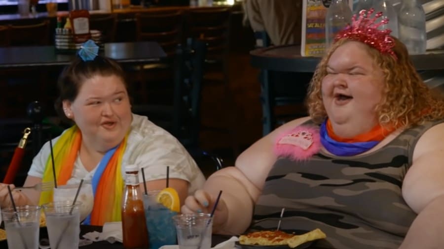 Amy Halterman and Tammy Slaton from 1000-Lb. Sisters, TLC