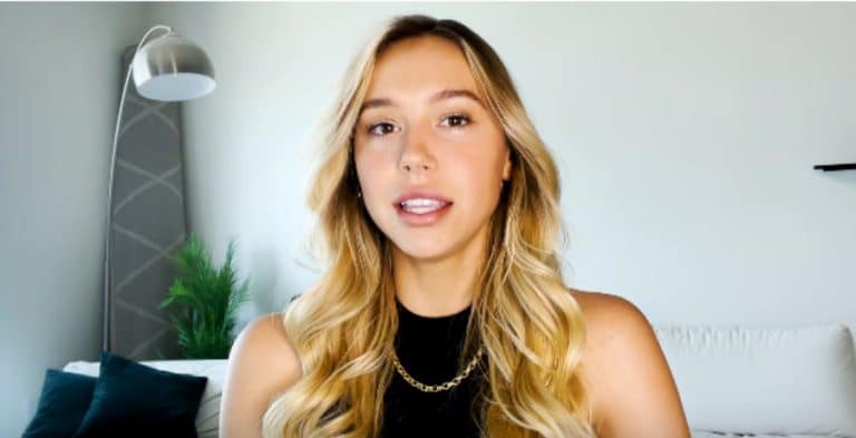 Alexis Ren Leaves Little To Imagination In Netted Black Top