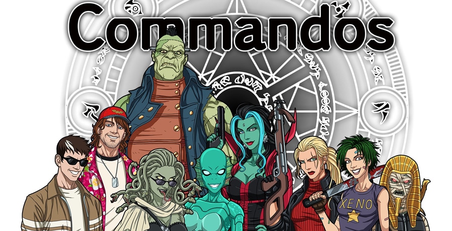Creature Commandos comic book cover
