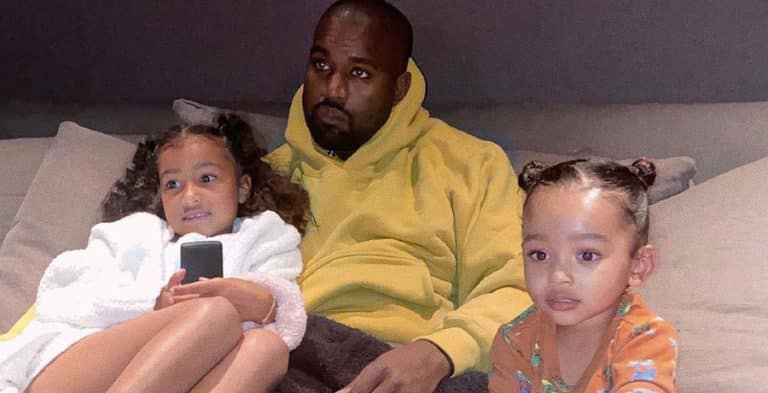 Kanye West Violated With His Kids, Grabs Phone & Chucks It