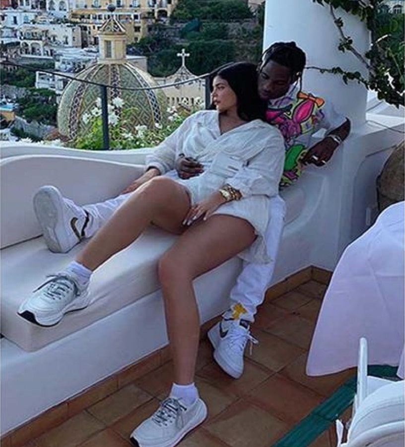 Kylie Jenner & Travis Scott [Instagram]