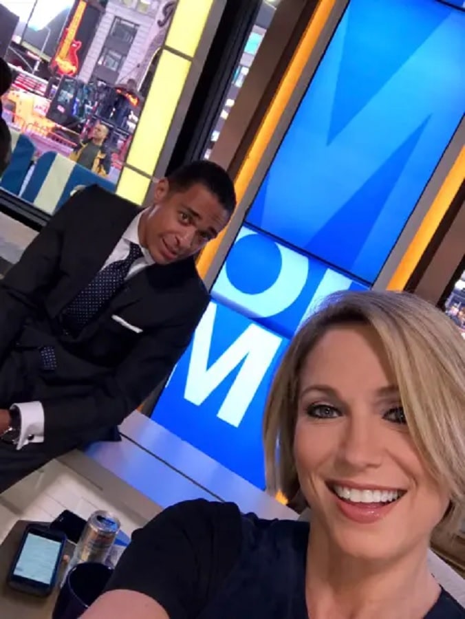 TJ Holmes & Amy Robach [Amy Robach | Instagram]