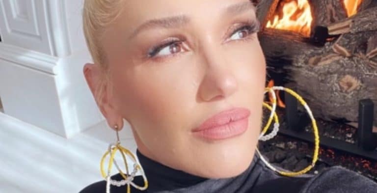 Gwen Stefani Wears Gold Hoops [Gwen Stefani | Instagram]