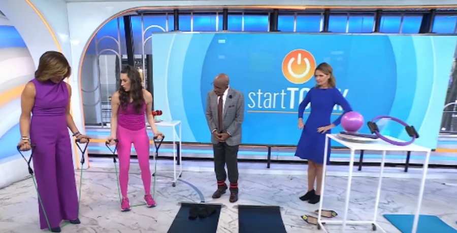 Today Show Co-Hosts In Fitness Segment [Today Show | YouTube]
