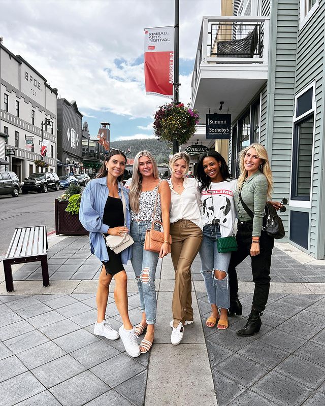 Emma Slater, Jenna Johnson, Britt Stewart, Lindsay Arnold, and Witney Carson from Instagram