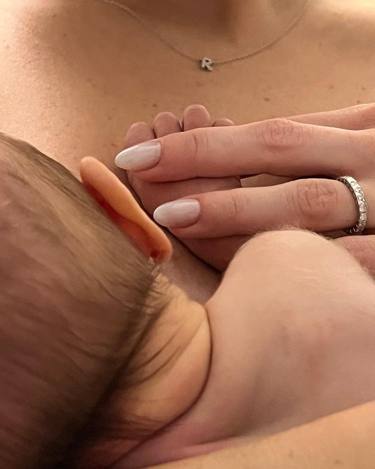 Jenna Johnson and baby from Instagram