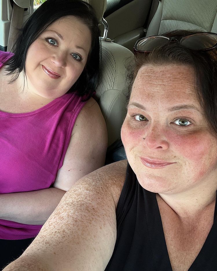 Tina Arnold and Meghan Crumpler from Instagram, 1000-Lb. Best Friends