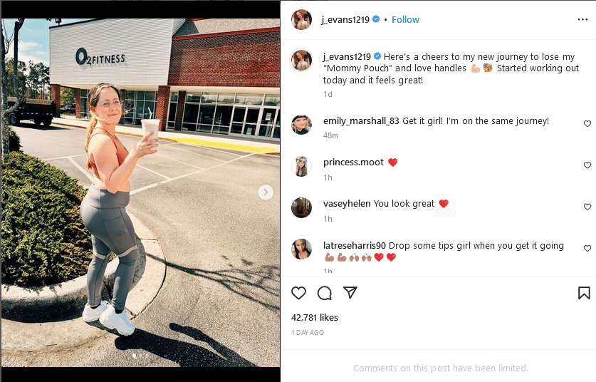 Jenelle Evans Shares Health Update [Source: Jenelle Evans - Instagram]