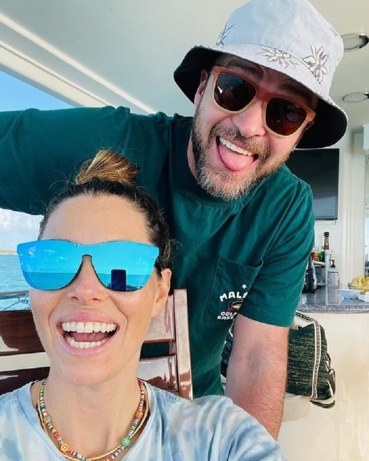 Jessica Biel With Husband Justin Timberlake [Source: Jessica Biel | Instagram]