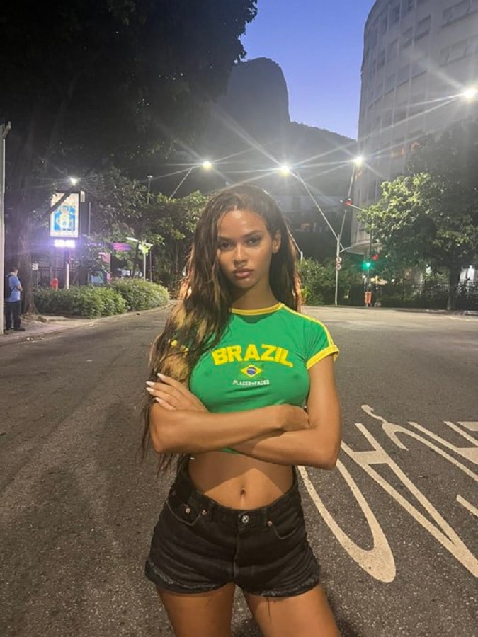 Kanye West's Brazilian Ex Juliana Nalu [Source: Juliana Nalu - Instagram]