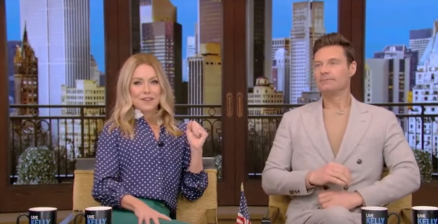 Kelly Ripa & Ryan Seacrest [Source: YouTube]