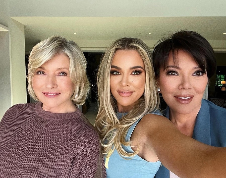 Martha Stewart, Khloe Kardashian & Kris Jenner [Source: Khloe Kardashian - Instagram]