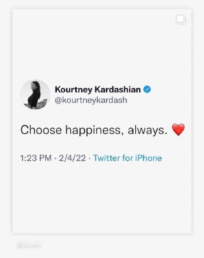 Kourtney Kardashian's Unclear Post [Source: Kourtney Kardashian | Instagram Stories]
