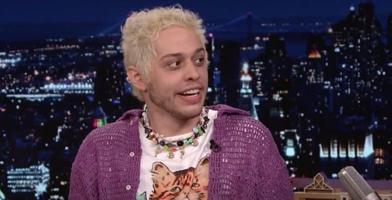 Pete Davidson’s New Flame Flaunts Bust In Plunging Top