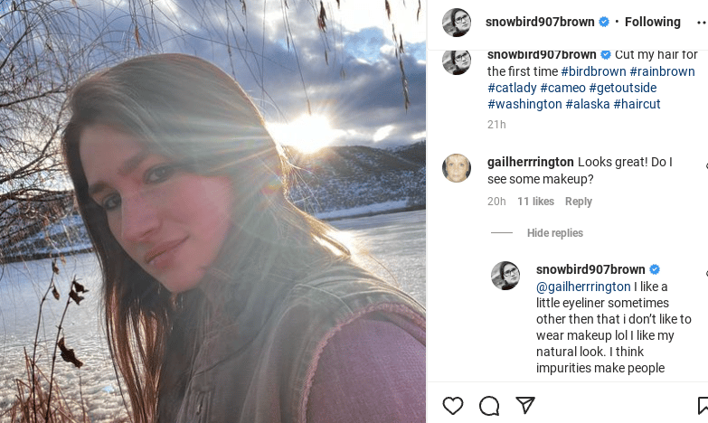 Snowbird - Alaskan Bush People - Instagram