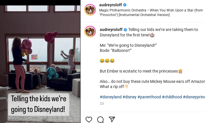 Audrey Roloff - Instagram