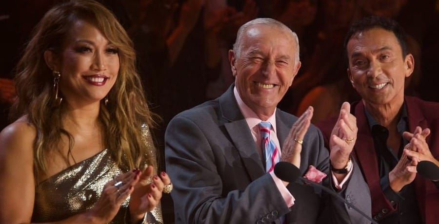 Carrie Ann Inaba, Len Goodman, and Bruno Tonioli from DWTS, Instagram