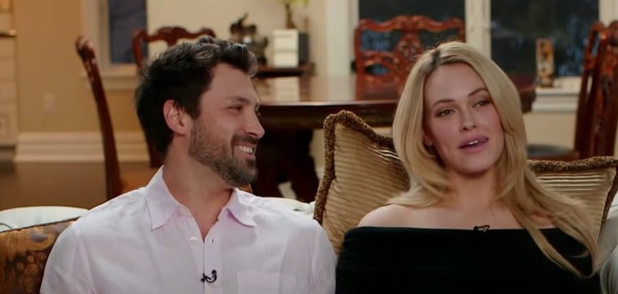 Maks Chmerkovskiy and Peta Murgatroyd from Good Morning America