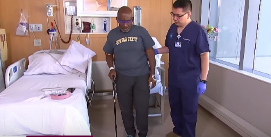 Al Roker Walks With Cane [Source: YouTube]