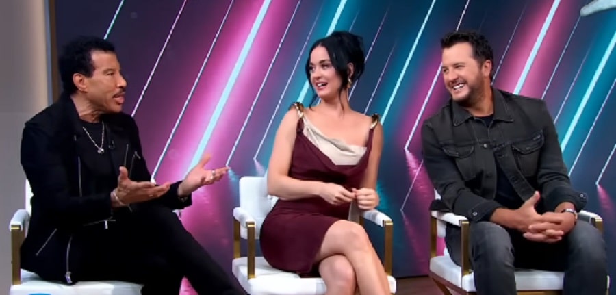 Lionel Richie, Katy Perry & Luke Bryan [Source: YouTube]