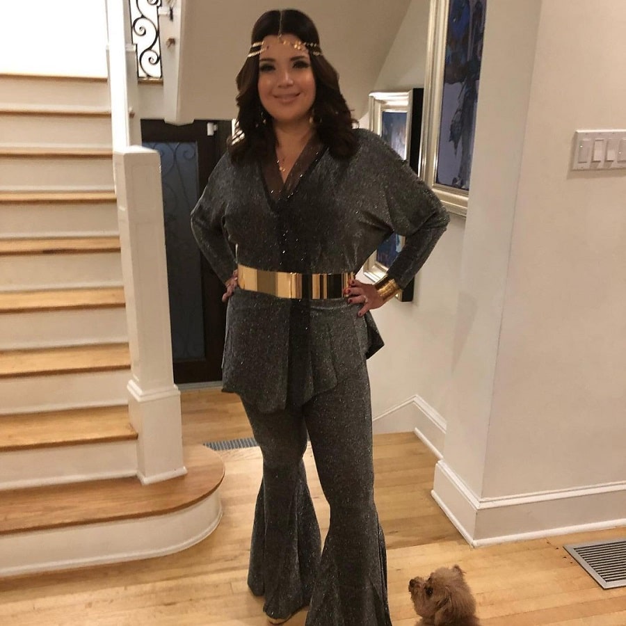 Ana Navarro Wears Disco Suit [Source: Ana Navarro - Instagram]