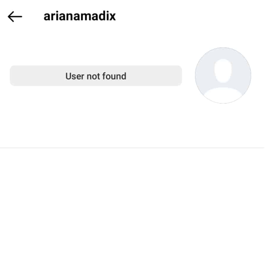 Ariana Madix's Instagram Disappears [Screenshot: Instagram]
