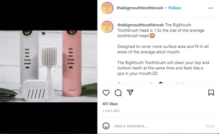 Big Mouth Toothbrush - IG