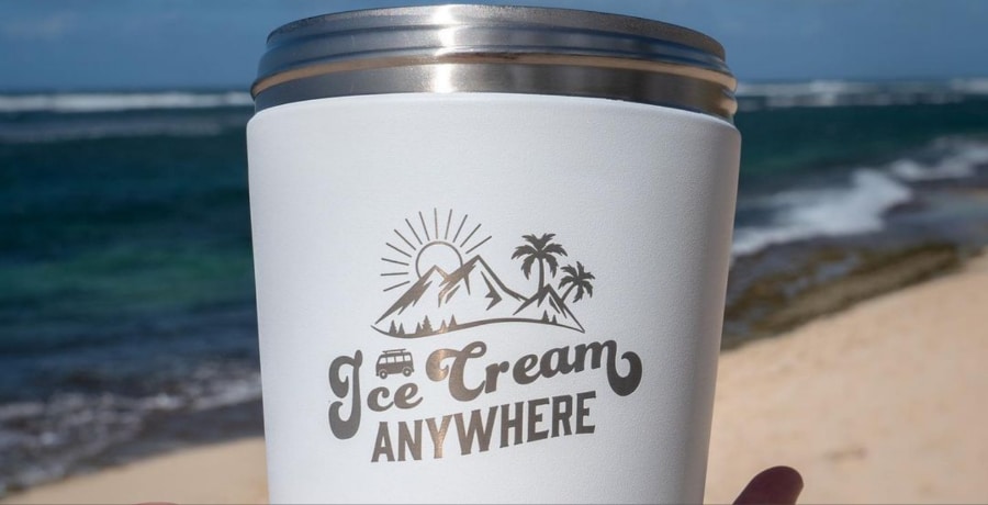 Branded Ice Cream Canteen from Shark Tank / IG