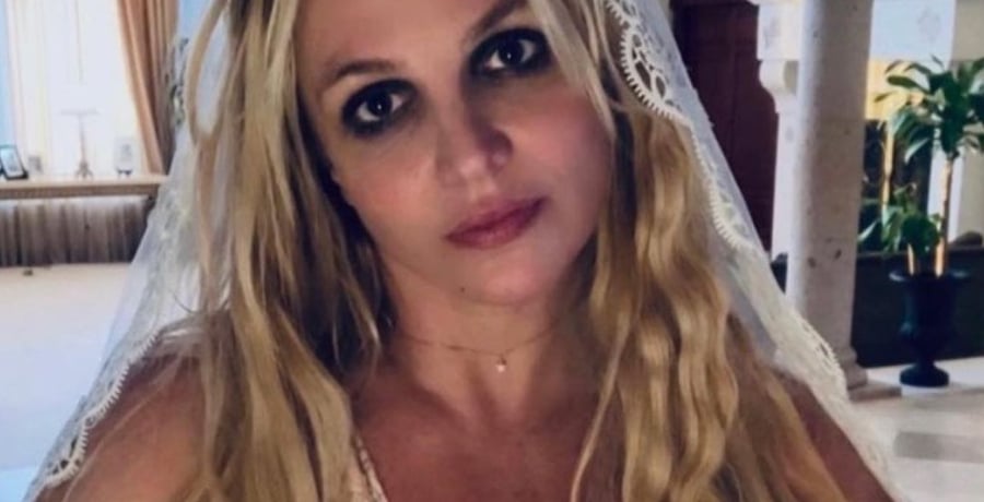 Britney Spears Wears Veil [Source: Britney Spears - Instagram]