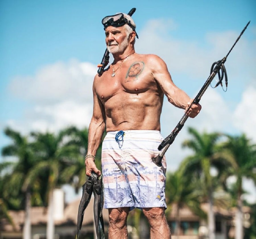 Captain Lee Rosbach Goes Fishing [Source: Captain Lee Rosbach - Instagram]