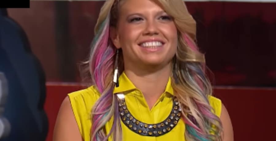 Chanel West Coast With Rainbow Hair & Yellow Top [Source: YouTube]