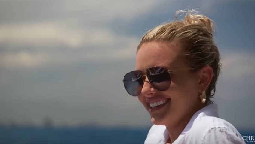 Emmy Medders Soaks Up The Sun [Source: YouTube]