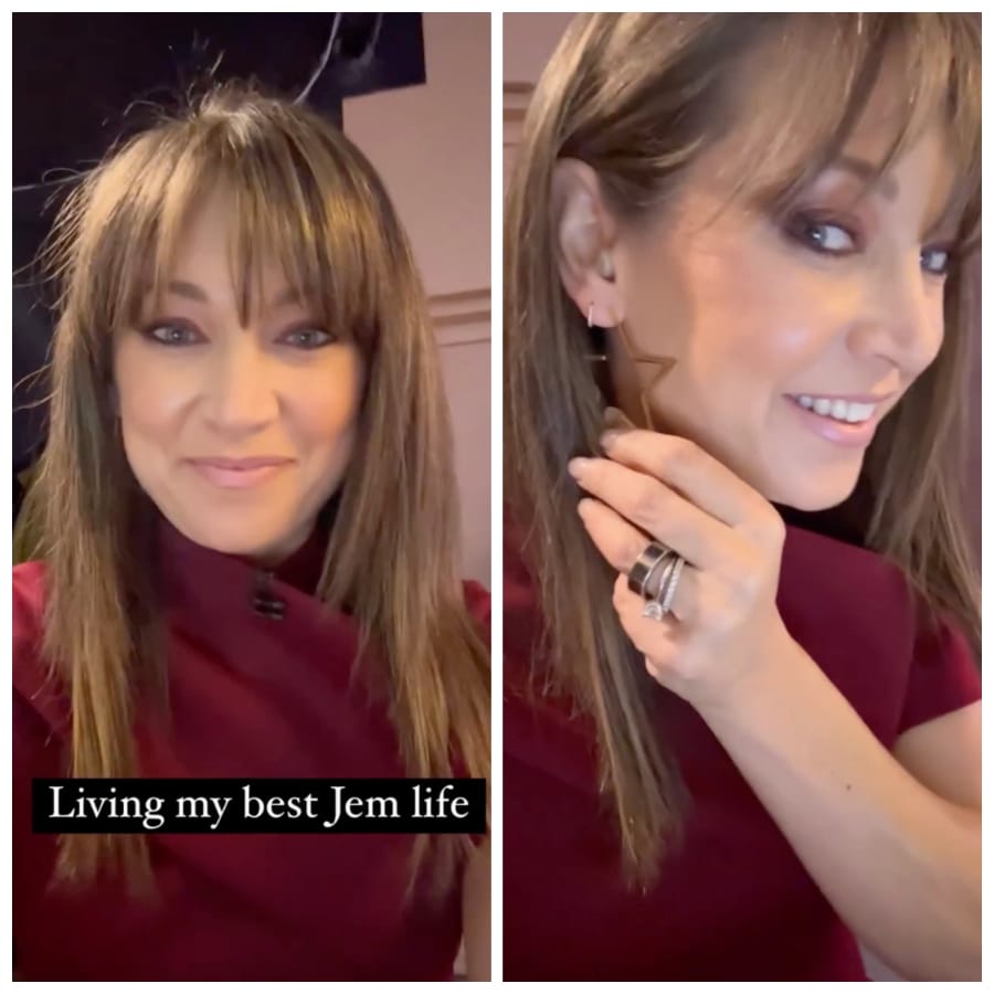 Ginger Zee Wears Star Earrings [Source: Ginger Zee - Instagram]