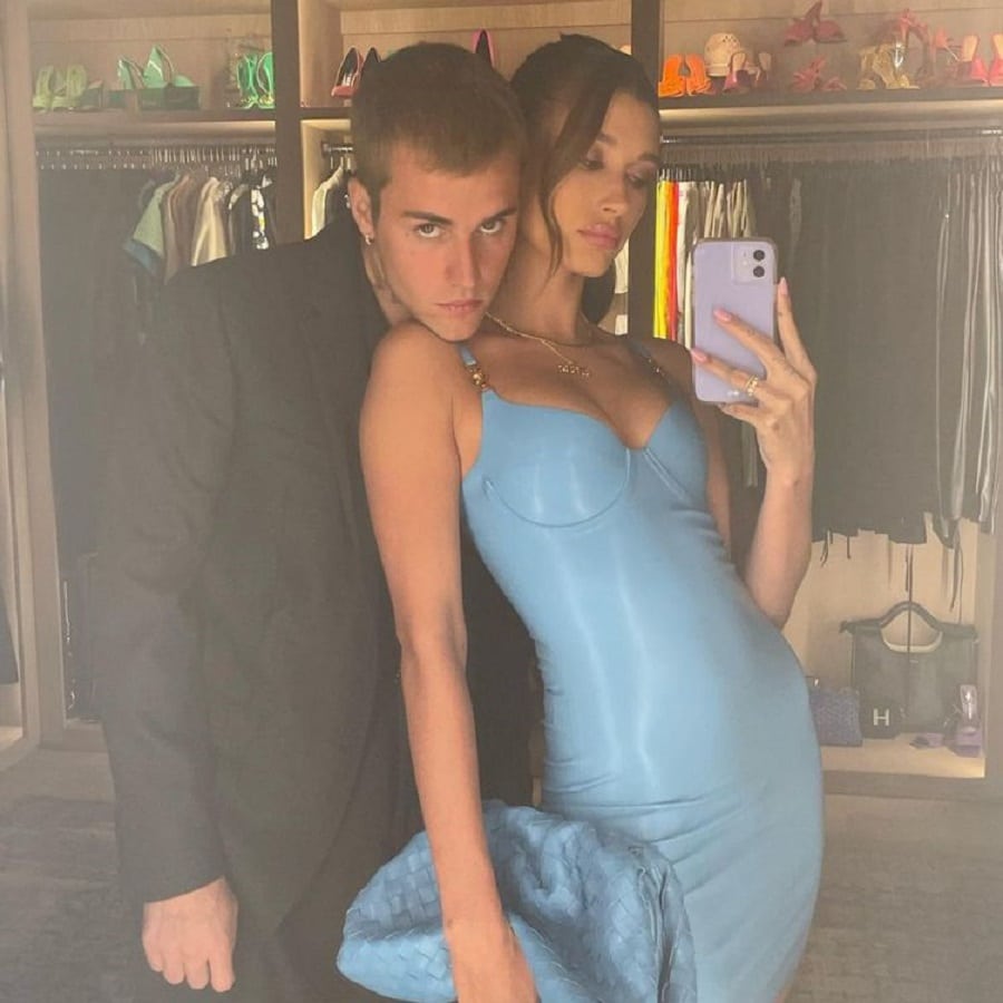 Justin & Hailey Bieber Dressed Up For Date [Source: Instagram]